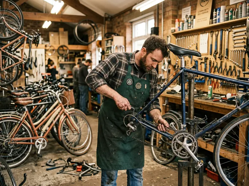 Illustration de l’action « Atelier de réemploi & auto-réparation »