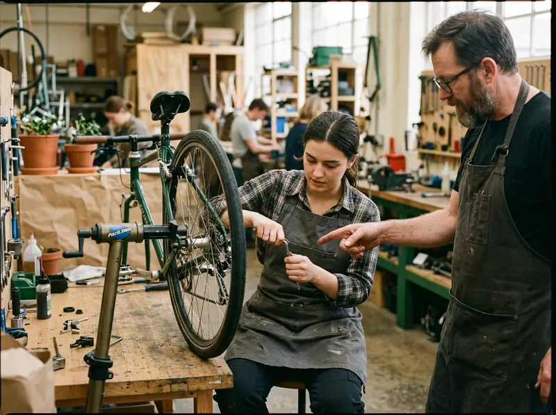 Illustration de l’action « Emploi & métiers du vélo (axe horizon) »