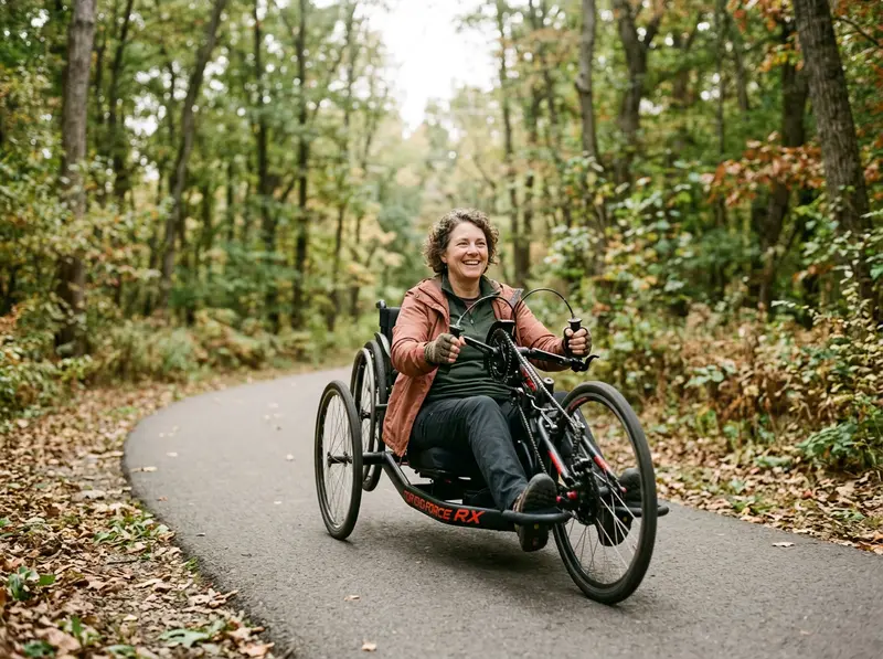 Illustration de l’action « Vélo adapté & inclusion »