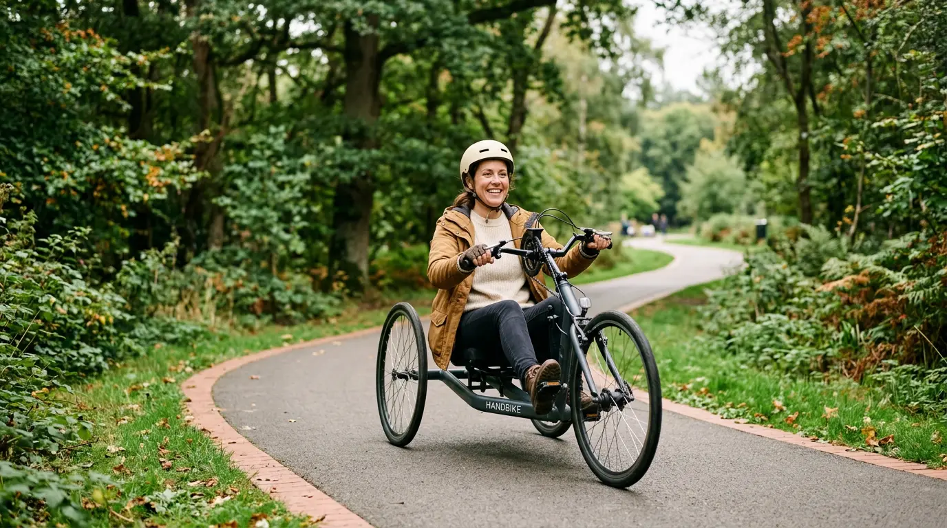 Illustration de l’action « Vélo adapté & inclusion »